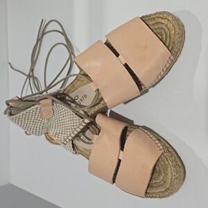 Women's Tan Espadrille Sandals